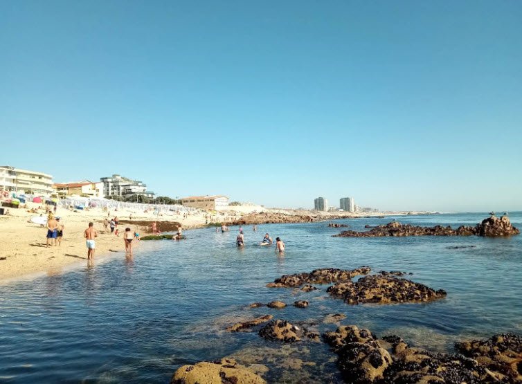 Praia das Caxinas, Portugal